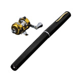 Mini Portable Pen Shaped Pocket Fishing Rod - More Discount Code Available (Read Content)