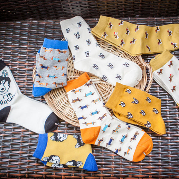 Unisex Dog Socks -Buy 3 pairs for $19.94 with code: DOGSOCKS3-1